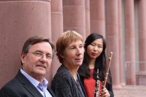 Das Trio Sanssouci: Hans-Jürgen Thoma, Cembalo, Sigrun Meny-Petruck, Oboe und Sohee Oh, Flöte